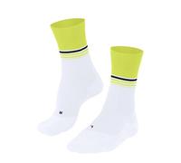 FALKE Women's RU4 Endurance Cool W So Functional Yarn Anti-Blister 1 Pair Running Socks, White 2004 Stripe 7-8