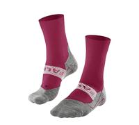 FALKE Women's RU4 Endurance Cool W So Functional Yarn Anti-Blister Running Socks 1 Pair, Red Rose 8564, 7-8