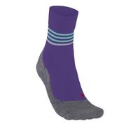 FALKE Women's RU4 Endurance Reflect W SO Cotton Anti-Blister 1 Pair Running Socks, Purple (Amethyst 8683), 2.5-3.5
