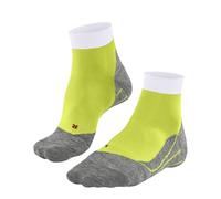 FALKE Women's RU4 Endurance Short W Sso Cotton Anti-Blister 1 Pair Running Socks, Yellow Limelight 1086, 7-8