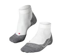 FALKE Women's RU4 Endurance Short W Sso Cotton Anti-Blister Running Socks 1 Pair, White-Mix 2020, 7-8