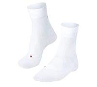 FALKE Women's RU4 Endurance W So Cotton Anti-Blister 1 Pair Running Socks, White 2000, 7-8
