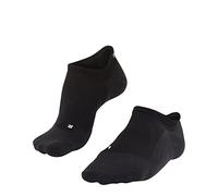 FALKE Women's RU4 Light Performance Invisible W IN Lyocell Functional Yarn Anti-Blister 1 Pair Running Socks, Black (Black-Mix 3010), 5.5-6.5