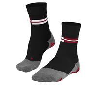 FALKE Women's RU5 Race W So Functional Yarn Anti-Blister 1 Pair Running Socks, Black 3011, 7-8