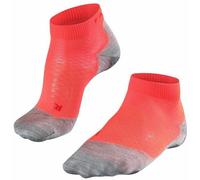 Falke Womens Running 5 Lightweight Short Socks - Neon Red