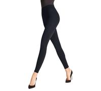 Falke Womens Seamless Shaping Leggings - Marine Navy