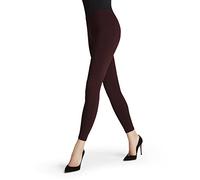 FALKE Women's Seamless W Le Opaque Plain 1 Pair Leggings, Red Barolo 8596, XL 46-48