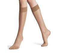 FALKE Women's Seidenglatt 15 DEN W Kh Sheer Plain 1 Pair Knee-High Socks, Skin colour Sun 4299, 2.5-5