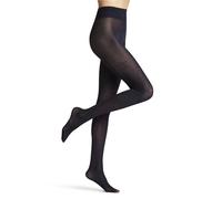 FALKE Women's Seidenglatt 15 DEN W Kh Sheer Plain 1 Pair Knee-High Socks, Blue Marine 6179, 2.5-5