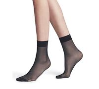 FALKE Women's Seidenglatt 15 DEN W So Sheer Plain 1 Pair Socks, Grey Graphite 3146, 5.5-8