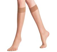 Falke Womens Seidenglatt 15 Denier Knee High Socks - Sun Beige