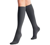 Falke Womens Seidenglatt 40 Denier Knee High Tights - Graphite Grey