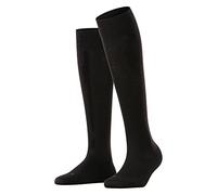 FALKE Women's Sensitive Berlin Socks, Wool Cotton, Black (Black 3009), 5.5-8 (1 Pair)