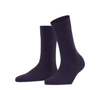 FALKE Women's Sensitive London W So Cotton With Soft Tops 1 Pair Socks, Red Wineberry 8761, 2.5-5