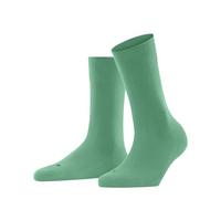 FALKE Women's Sensitive London W So Cotton With Soft Tops Socks 1 Pair, Turquoise Oceangreen 7506, 2.5-5