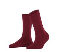 FALKE Women's Sensitive New York W So Lyocell With Soft Tops 1 Pair Socks, Red Scarlet 8228, 2.5-5