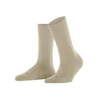 FALKE Women's Sensitive New York W So Lyocell With Soft Tops Socks 1 Pair, Beige Cream 4011, 5.5-8