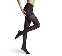 Control Support Effect On Tummy Buttocks Thighs Silhouette Figure-Shaping Pantyhose Matt Plain Fine Soft Yarn 1 Pair