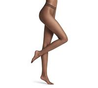 FALKE Women's Shelina 12 DEN W TI Ultra-Sheer Plain 1 Pair Tights, Brown (Coffee 5309), M