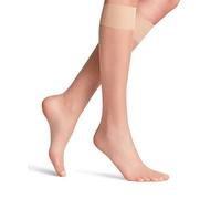 Falke Womens 4169 Powder (Beige) Shelina 12 Denier Knee High Socks S