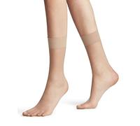 FALKE Women's Shelina 12 DEN W So Ultra-Sheer Plain 1 Pair Socks, Skin colour Brasil 4679, 2.5-5
