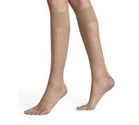 FALKE Women's Shelina Toeless 12 DEN W Kh Ultra-Sheer Plain 1 Pair Knee-High Socks, Skin colour Brasil 4679, 2.5-5