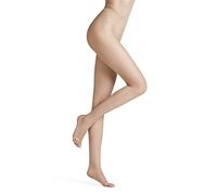 FALKE Women's Shelina Toeless 12 DEN W TI Ultra-Sheer Plain 1 Pair Tights, Skin Colour (Crystal 4409), M
