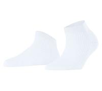 Falke Womens Shiny Rib Sneaker Socks - White