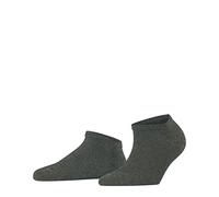 FALKE Women's Shiny W Sn Lyocell Low-Cut Plain 1 Pair Trainer Socks, Grey Flint 3640, 2.5-5