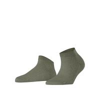 FALKE Women's Shiny W Sn Viscose Low-Cut Plain 1 Pair Trainer Socks, Green Leaf 7064, 2.5-5
