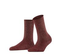 FALKE Women's Shiny W So Lyocell Plain 1 Pair Socks, Brown Cayenne 5950, 5.5-8