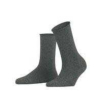 FALKE Women's Shiny W So Lyocell Plain 1 Pair Socks, Grey Flint 3640, 5.5-8