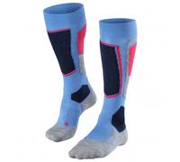 Falke SK2 Intermediate Women's Ski Socks, UK 7-8 Blue Note
