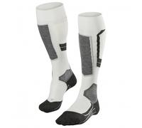 FALKE Women's SK4 Ski Socks Colour: 2040 Off White, Size: 41-42