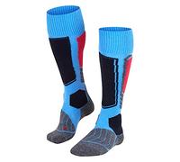 FALKE Women's SK1 Comfort W Kh Wool Silk Warm Thick 1 Pair Skiing Socks, Blue Note 6545, 4-5