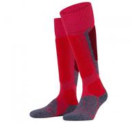 FALKE Women's SK1 Comfort W Kh Wool Silk Warm Thick 1 Pair Skiing Socks, Red Rose 8680, 2.5-3.5