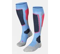 Falke Womens SK2 Intermediate Ski Socks Blue Size 4 - 5