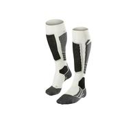 FALKE Womens SK2 Ski Socks Colour: 2040 Off White, Size: 39-40