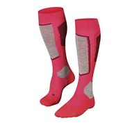 FALKE Women's SK2 Ski Socks Medium Cushioning Shin Padding Anti Blister Warm Breathable Quick-Drying Climate-Regulating Odour-Neutralising Wool Functional Yarn 1 Pair