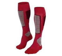 FALKE Women's SK4 Ski Socks Light Cushioning Anti Blister Thin Breathable Quick-Drying Climate-Regulating Odour-Neutralising Wool Functional Yarn 1 Pair