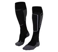 FALKE Women's SK4 Ski Socks Light Cushioning Anti Blister Thin Breathable Quick-Drying Climate-Regulating Odour-Neutralising Wool Functional Yarn 1 Pair