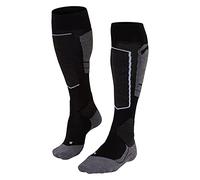 FALKE Women's SK4 Ski Socks Light Cushioning Anti Blister Thin Breathable Quick-Drying Climate-Regulating Odour-Neutralising Wool Functional Yarn 1 Pair