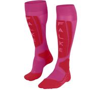 Falke Womens SK5 Expert Skiing Knee High Socks - Lipstick Pink