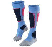 Falke Womens Skiing 2 Knee High Socks - Blue Note
