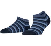 Falke Womens Smart Stripe Sneaker Socks - Space Blue