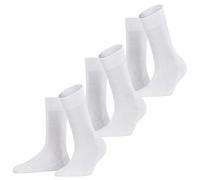 FALKE Women's Socks London Sensitive Pack of 3 - White - 6/8