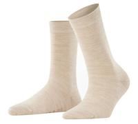 Falke Womens Softmerino Socks - Linen Mel Beige