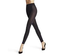 FALKE Women's Softmerino W Le Wool Cotton Thick Plain 1 Pair Leggings, Blue Dark Navy 6370, M