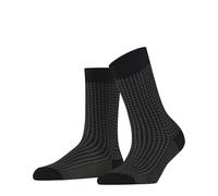 FALKE Women's Softmerino W So Wool Cotton Plain 1 Pair Socks, Black 3000 Special Edition, 4-5