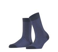 FALKE Women's Softmerino W So Wool Cotton Plain 1 Pair Socks, Blue Ink 6491 Special Edition, 7-8